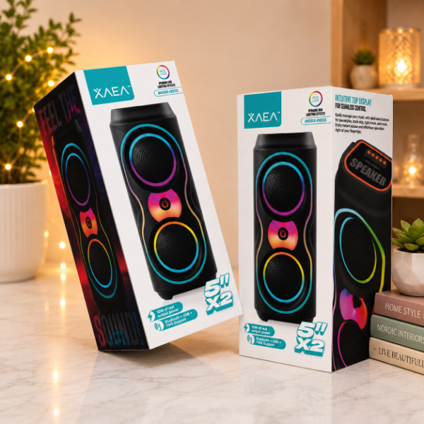 Producto - Parlante Bluetooth Xaea - Torre Rgb 5 X2 10w - Modx-003s