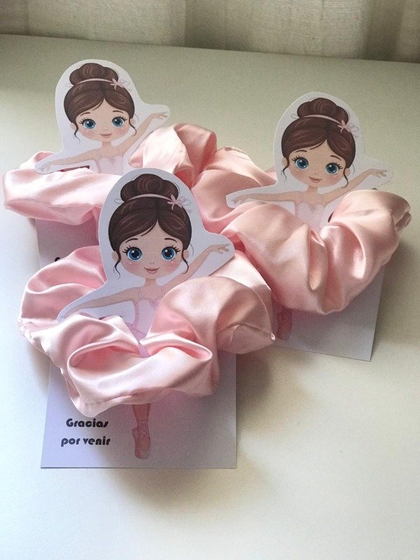 Producto - Scrunchies de satén x10