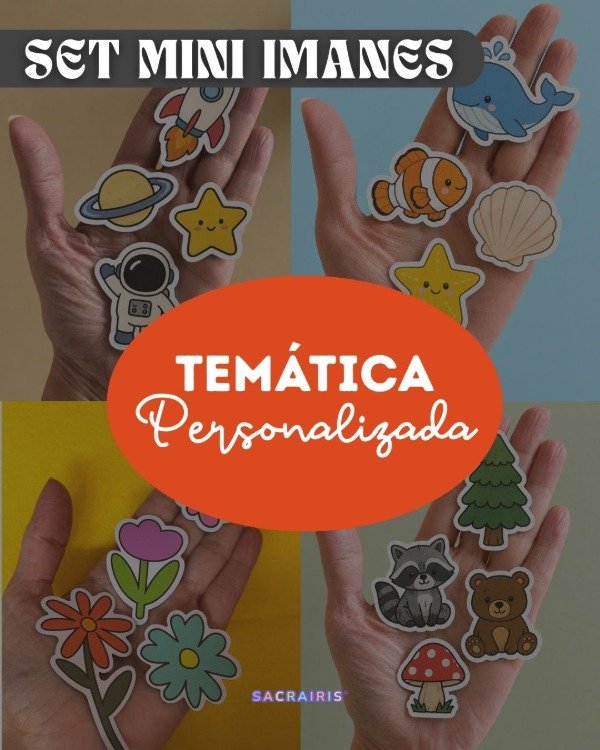 Producto - Set Mini Imanes "Temática personalizada"