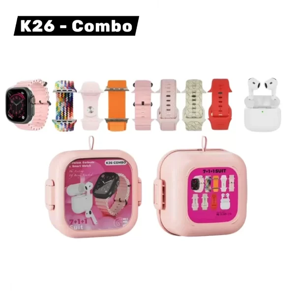 Producto - k26 Combo SmartWatch + Auriculares