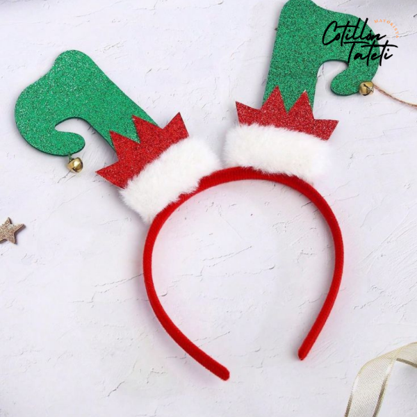 Producto - VINCHA PIES DE ELFO GLITTER