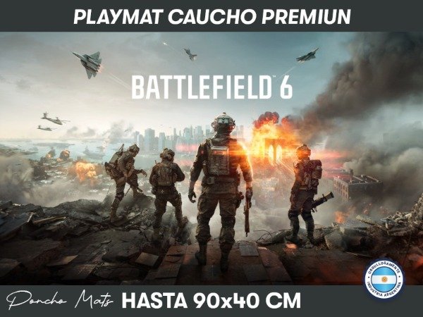 Producto - Playmat Caucho premiun Battlefied Varios modelos