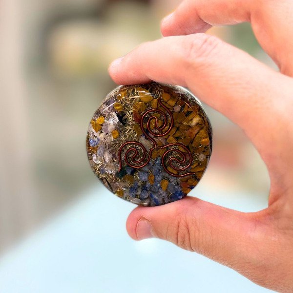 Producto - Mini orgón redondo y plano de escritorio