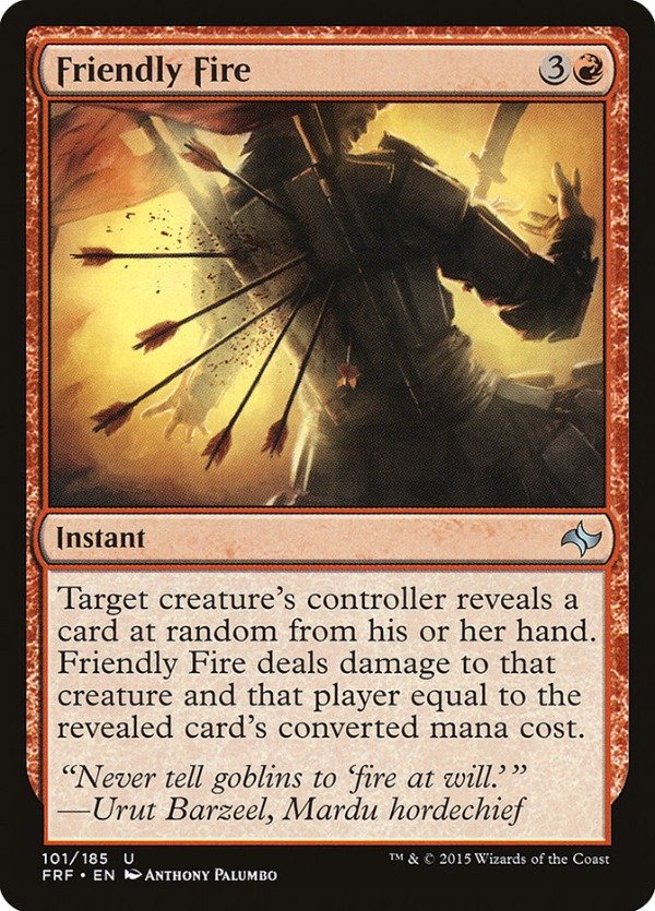 Producto - Friendly Fire  Fate Reforged