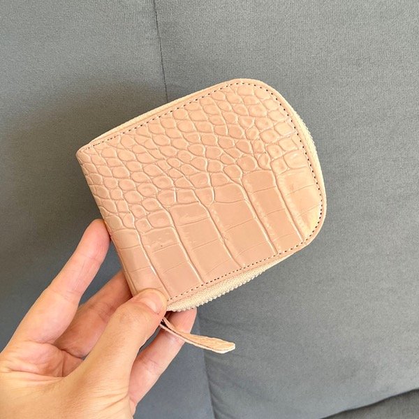Producto - Billetera croco NUDE