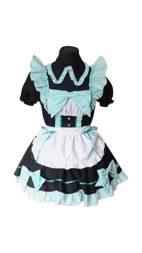 Producto - Maid gótico verde agua x negro