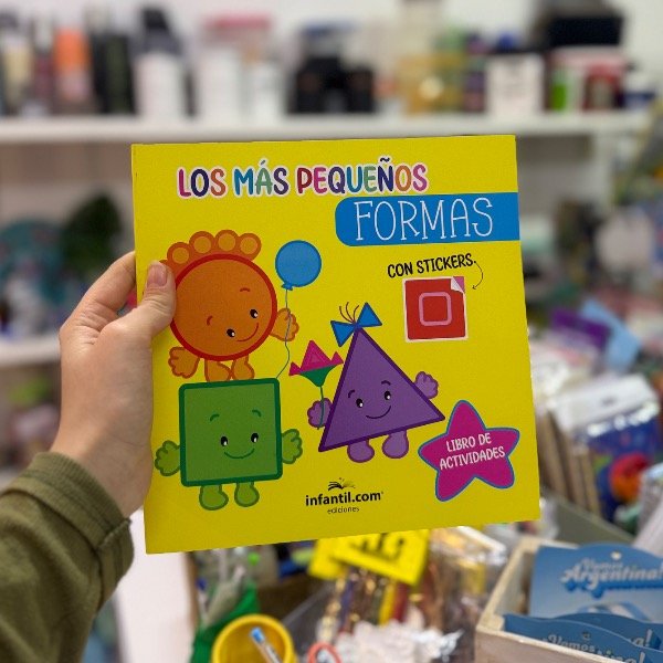Producto - Libro Los Más pequeños FORMAS 4716