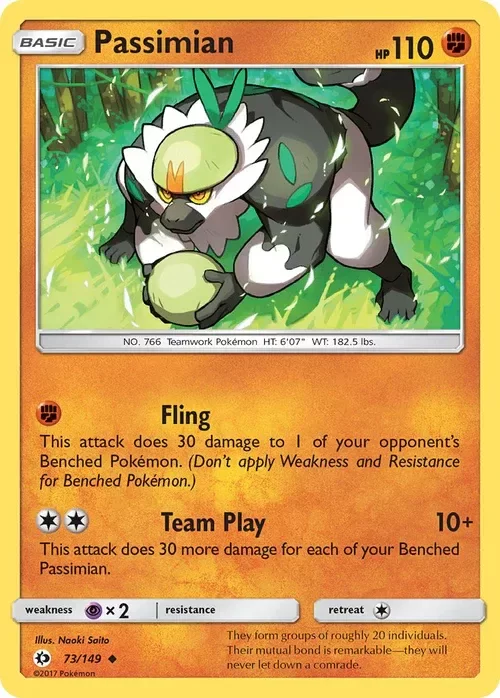 Producto - Passimian - 73/149 - Sun and Moon