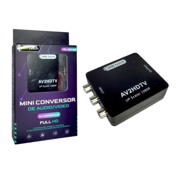 Producto - CONVERSOR RCA A HDMI HBL TECH HBL-ADA455