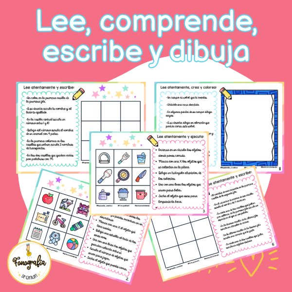 Producto - Leo, comprendo, escribo y dibujo