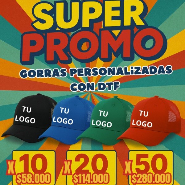Producto - Promo gorras