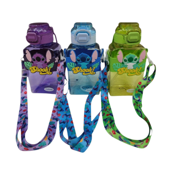 Producto - BOTELLA DE AGUA STITCH 750ML PLÁSTICO