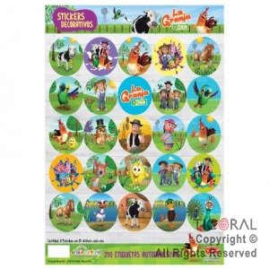 Producto - STICKERS DECORATIVOS LA GRANJA DE ZENON