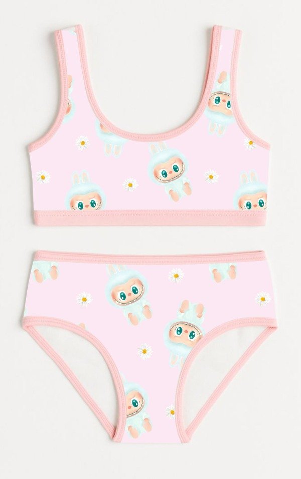 Producto - CONJUNTO BOMBACHA + CORPIÑO PURO ALGODON LABUBU