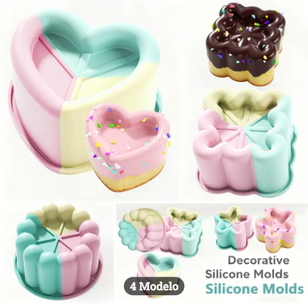 Producto - Molde mini torta corazón - 1