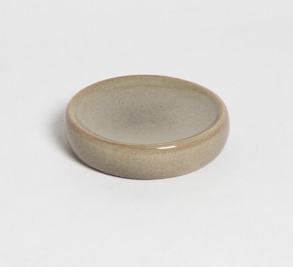 Producto - JABONERA CERÁMICA CRAQUELADA GRIS