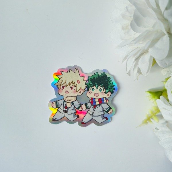 Producto - Sticker Vinilo Holografico - Baku Deku
