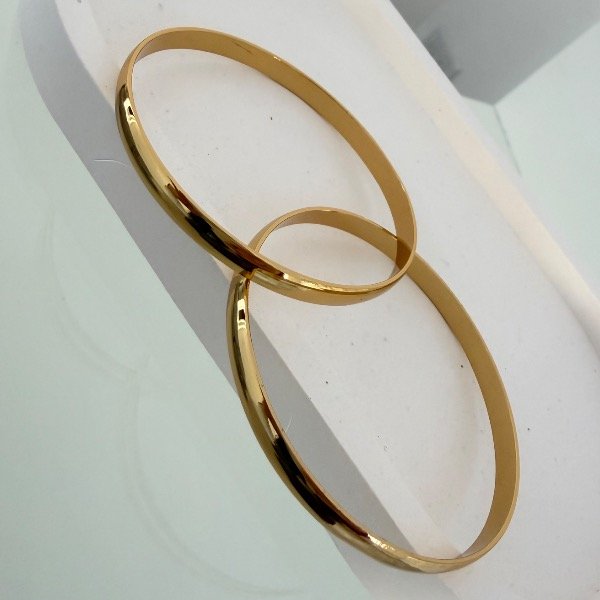 Producto - Esclava dorada 4mm 6cm AD