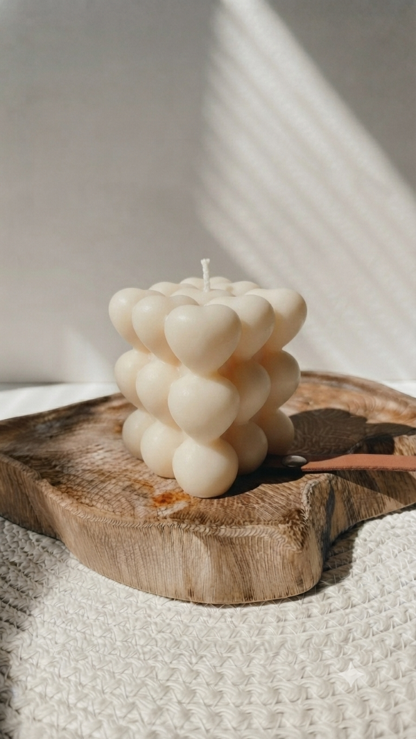 Producto - VELA BUBBLE HEART