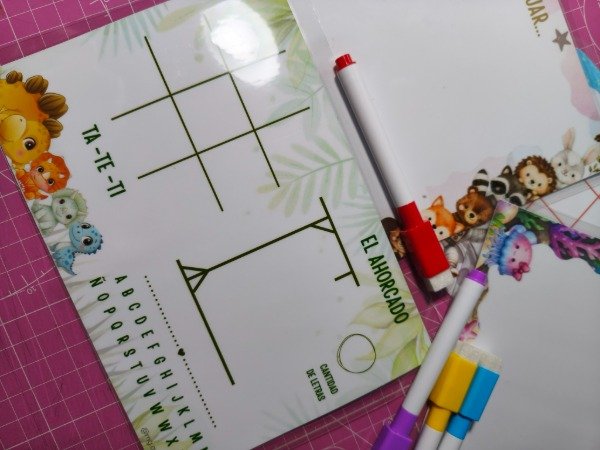 Producto - Pack X10 Pizarra mágica con marcador/borrador - 6