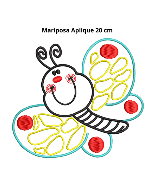 Producto - Aplique Mariposa 20 cm