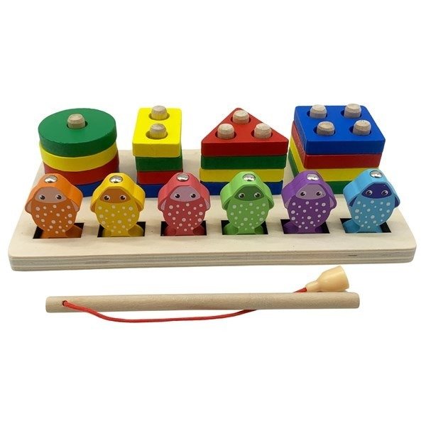 Producto - pesca imantada + encastre geometrico