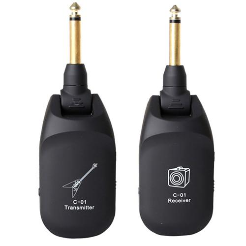 Producto - Receptor y Transmisor Para Guitarra Y Bajo Inalámbrico -UHF 730MHz -hasta 30mts