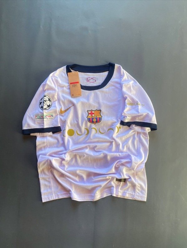 Producto - FC Barcelona segundo kit Colaboración con Coldplay 2025