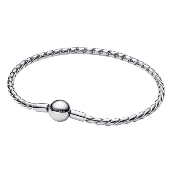 Producto - Pulsera Trenzada Broche Redondo Pandora