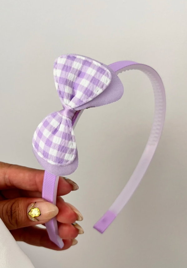 Producto - Vincha cuadrille Lila