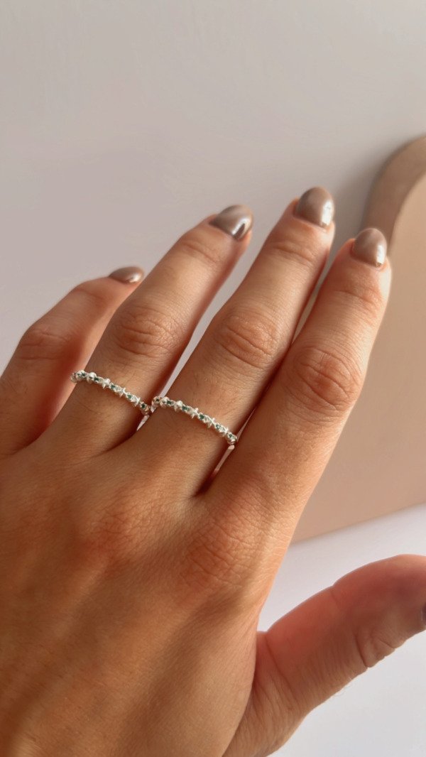 Producto - Anillo Mini star verde