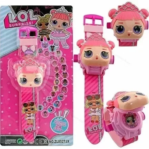 Producto - Reloj Proyector Infantil LOL Con 24 Imagenes