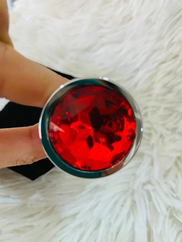 Producto - CAIMAN PLUG DE METAL MEDIUM ROJO - GC03M - 1