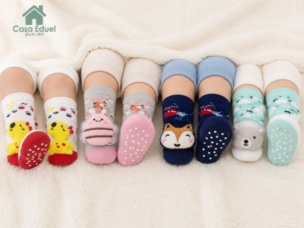 Producto - Docena Media Bebe/niño Abrigo C/antideslizante