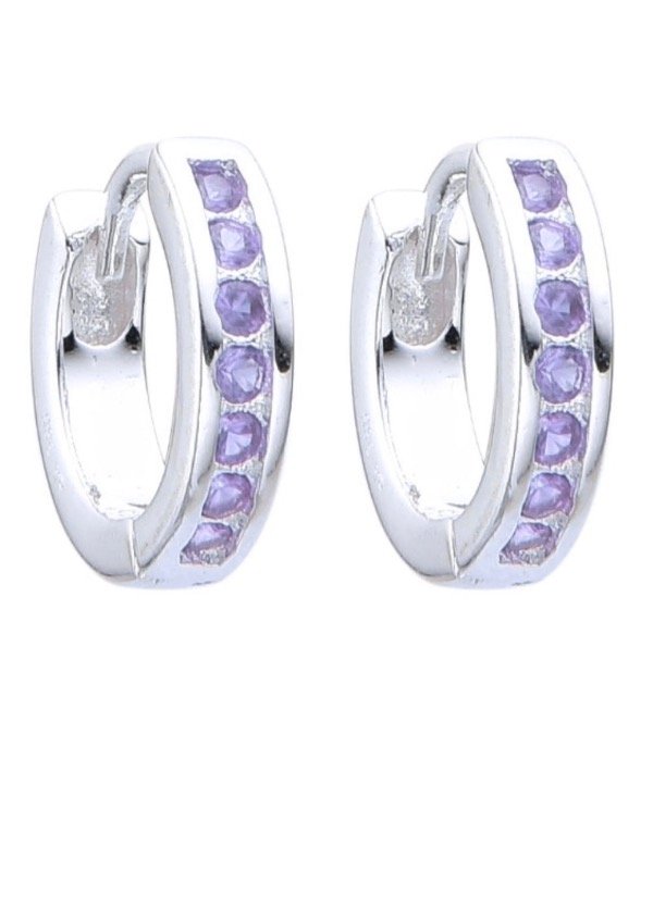 Producto - Argollitas sol lila