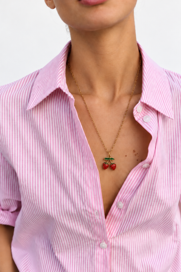 Producto - Collar dúo de frutillas - 2