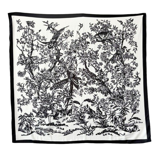 Producto - Maxi Pañuelo Black Birds
