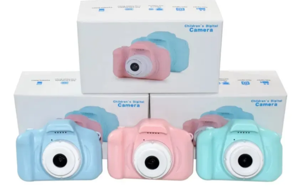 Producto - Mini Camara Infantil Digital De Fotos Recargable Juegos - 0