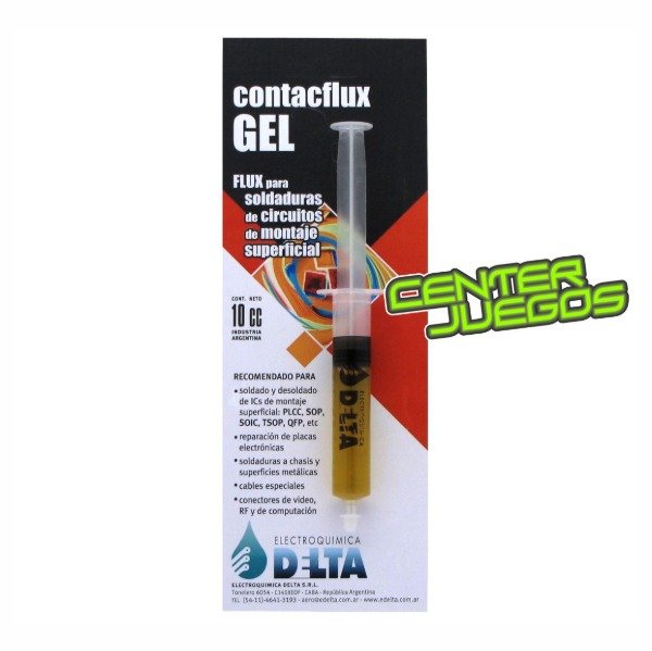 Producto - DELTA CONTACFLUX GEL 10CC FLUX