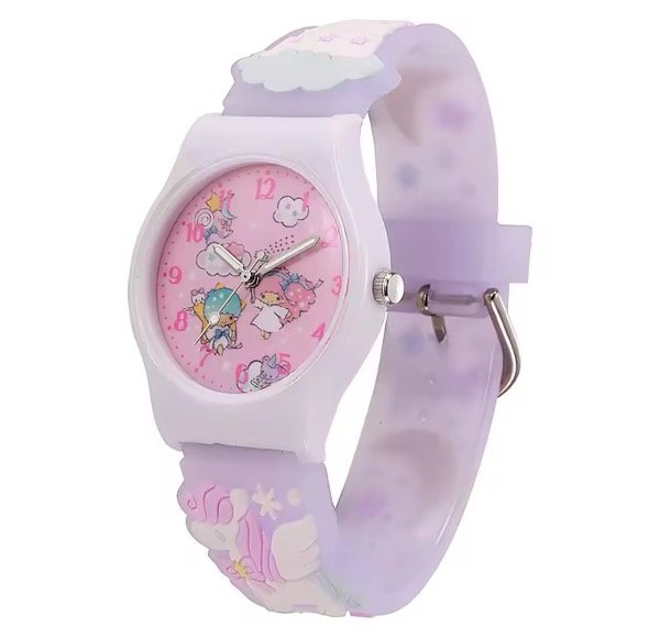 Producto - Reloj Sanrio Little Twin Stars con presentación en caja