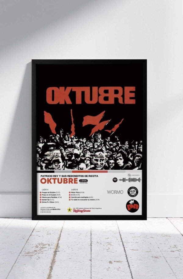 Producto - Cuadro PATRICIO REY Y SUS REDONDITOS DE RICOTA - Oktubre