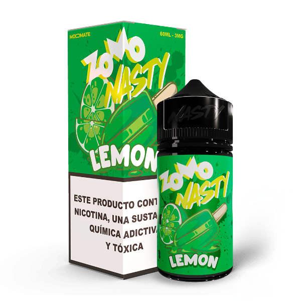 Producto - ZOMO NASTY LEMON (PALETA DE LIMA LIMON) 60ML 3MG