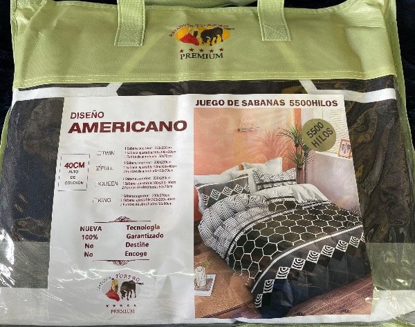 Producto - Sábanas torero estampadas Full - 4