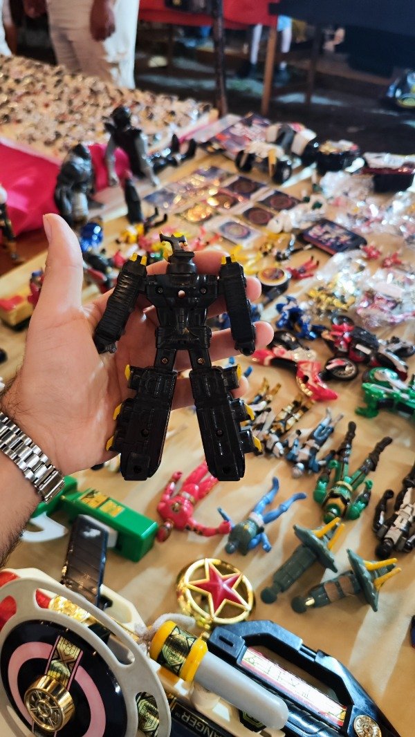 Producto - Thunder Megazord 15 cm Power Rangers Ninja Storm - 1