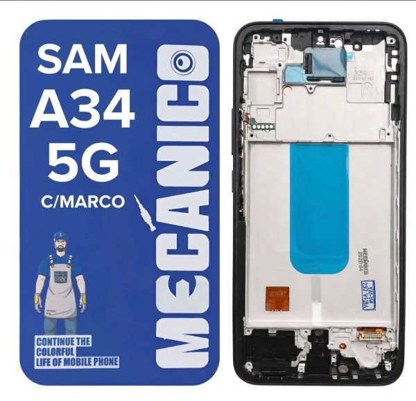 Producto - Modulo Sam A34 5g A346 Oled C/marco - 1
