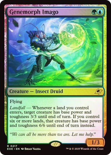 Producto - Genemorph Imago Foil  Edge of Eternities