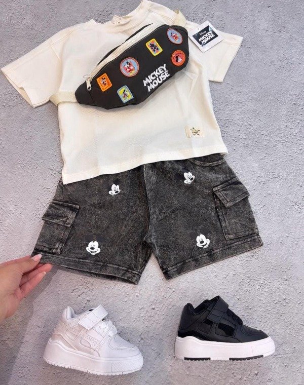 Producto - Short bebe varon algodon batik mickey