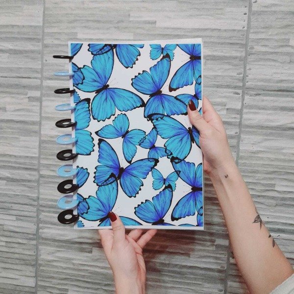 Producto - Cuaderno Inteligente A4 MARIPOSAS AZULES