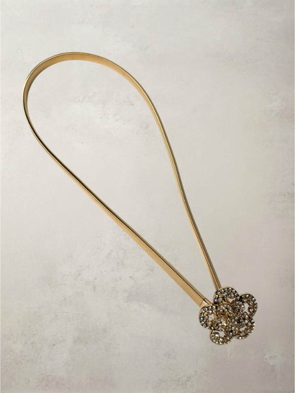 Producto - caderin elastizado flor con detalles - 0
