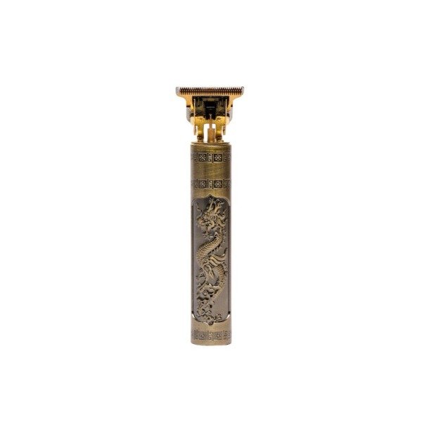 Producto - Afeitadora Patillera Plástico Recargable USB Dorado - 0